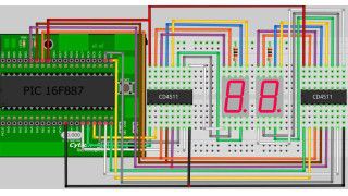 Project 12 – 7 segment display with CD4511 encoder