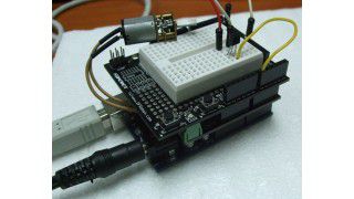 PROJECT 9 - LM35 CONTROL DC MOTOR SPEED