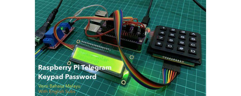 Raspberry Pi Telegram Keypad Password
