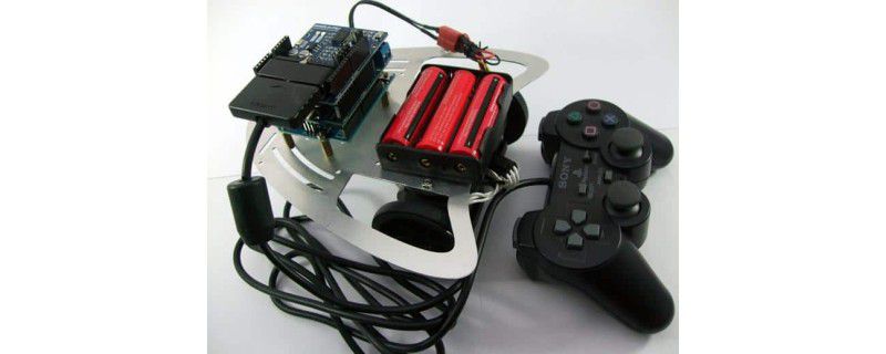 Remote Control with Shield-PS2 + G15 as wheel