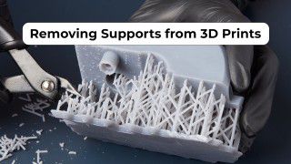 Removing Supports from 3D Prints: Best Practices and Tips