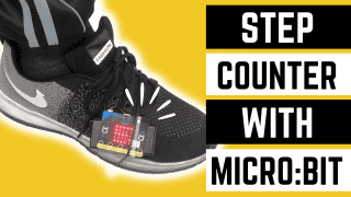 DIY เครื่องนับก้าวที่ทำได้ง่ายๆ โดยใช้ micro:bit