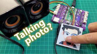 Talking Photo? Program using CircuitPython on Maker Pi Pico
