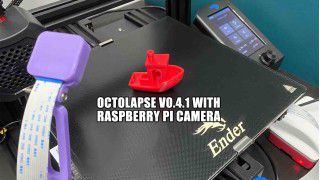 The Octolapse V0.4.1 With Raspberry Pi Camera