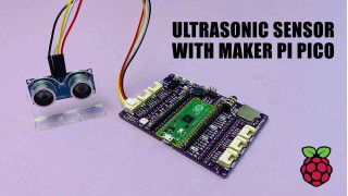 Ultrasonic HC-SR04P Using Raspberry Pi Pico