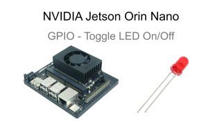 Use LED with Nvidia Jetson Orin Nano GPIO