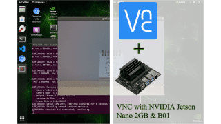 VNC with NVIDIA Jetson Nano 2GB & B01