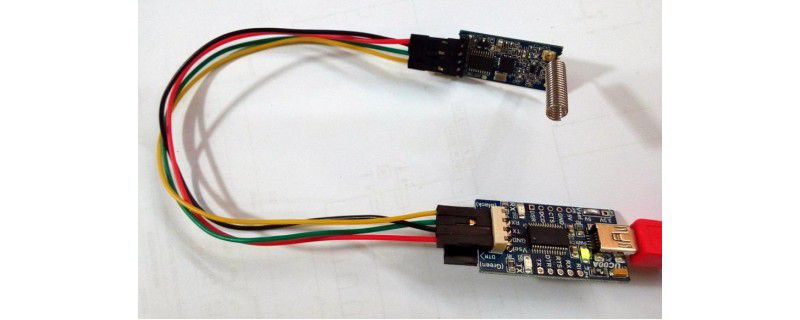 Wireless UART with Arduino and 433MHz or 434MHz module