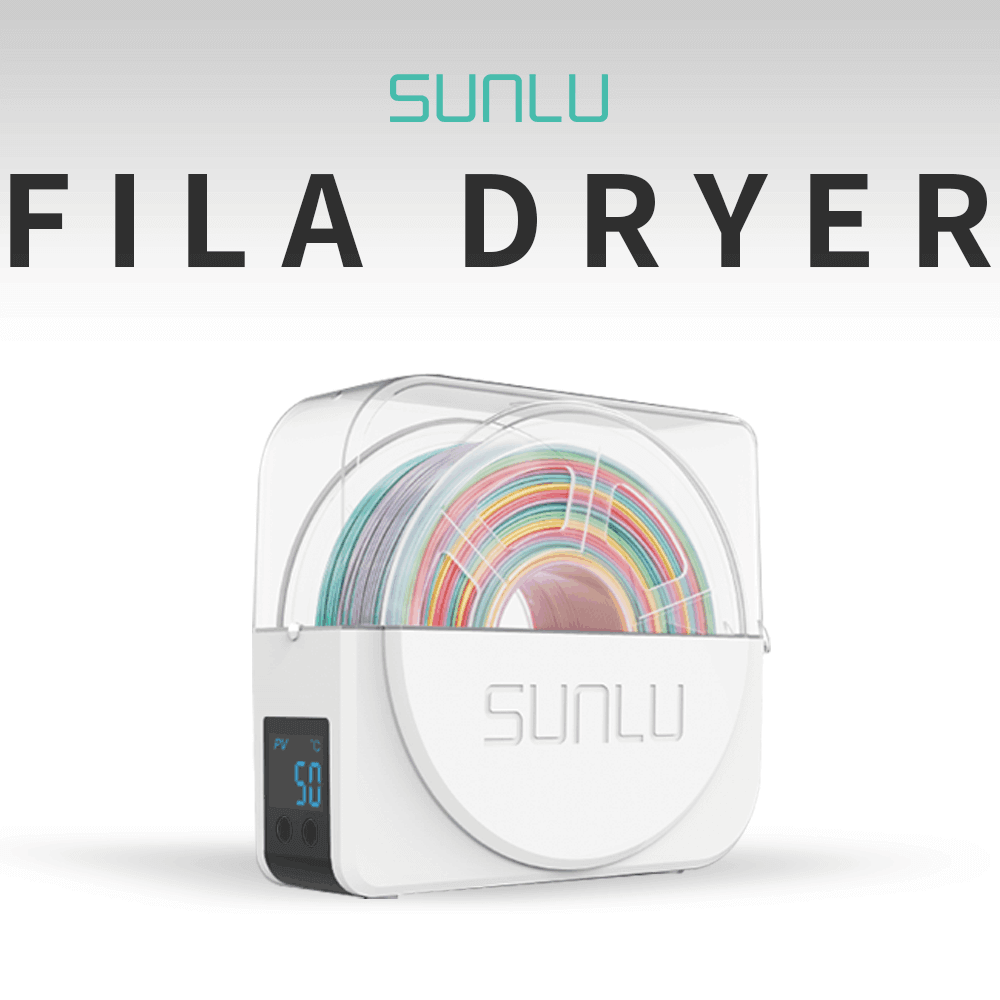Sunlu S1/Upgraded S2 FilaDryer 3D Printer Filament Dryer 1.75mm Storage Box