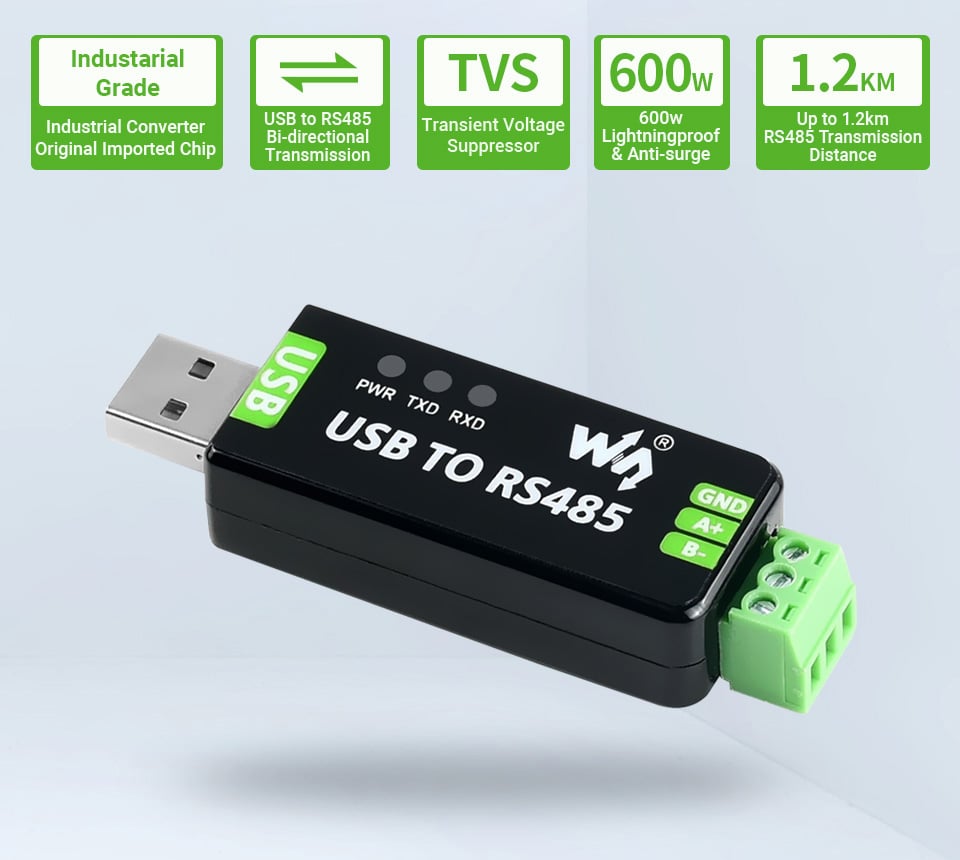 Industrial USB RS485 Converter