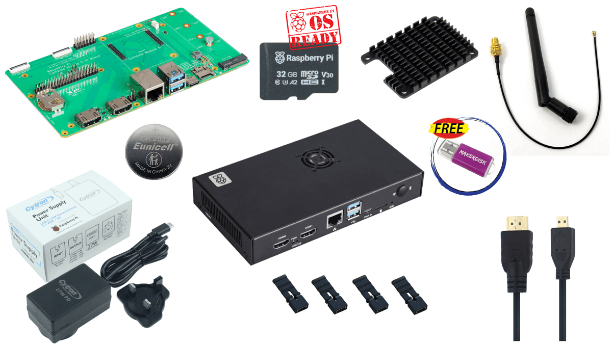 Raspberry Pi Compute Module 5 IO Board and Bundles