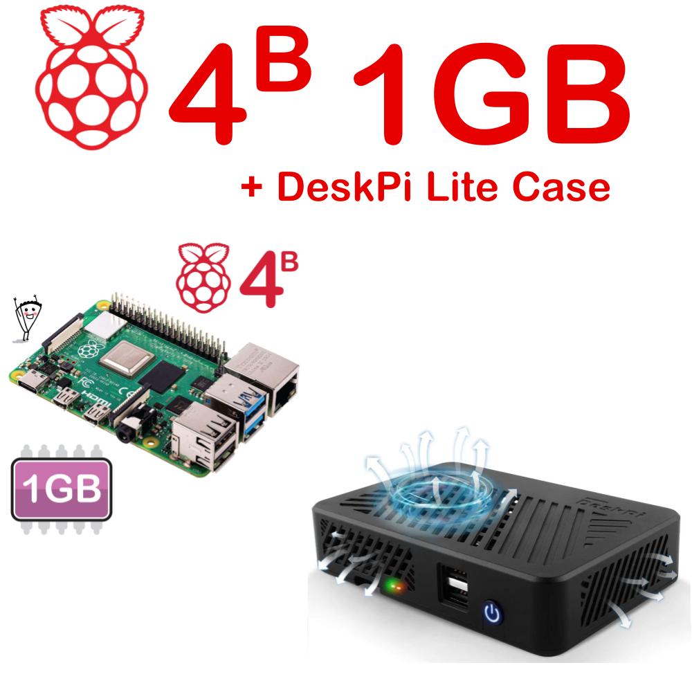 Raspberry Pi 4 8GB Kit with DeskPi Pro Set-top Box – DeskPi Store