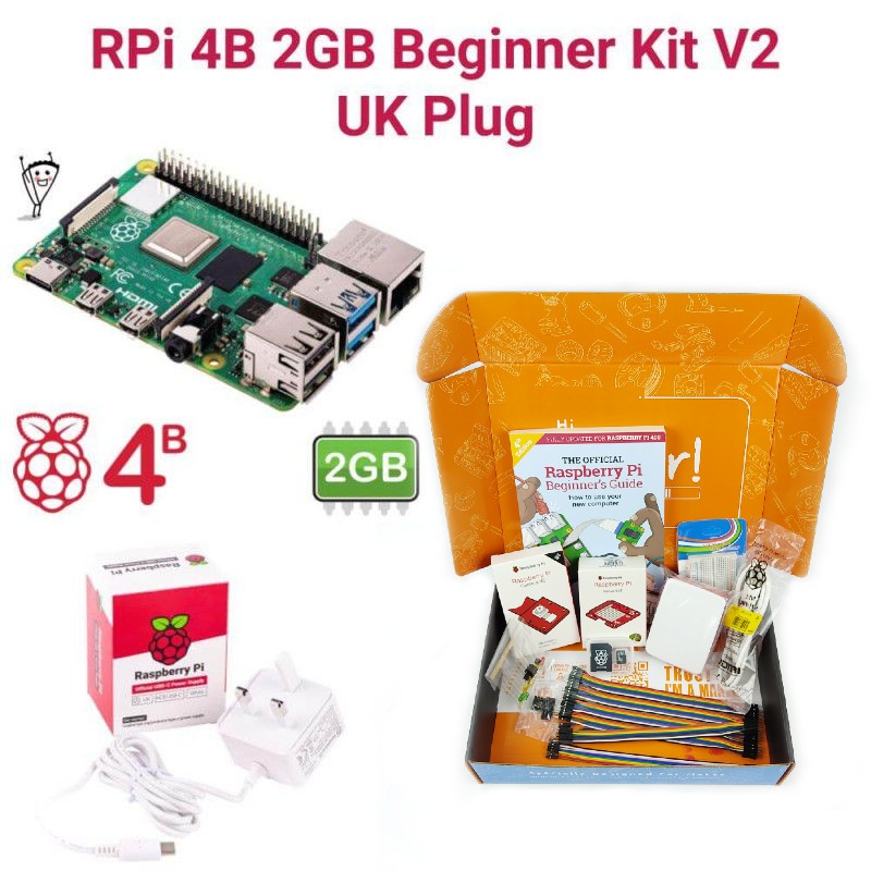 Raspberry Pi 4 Model B 2GB And Kits