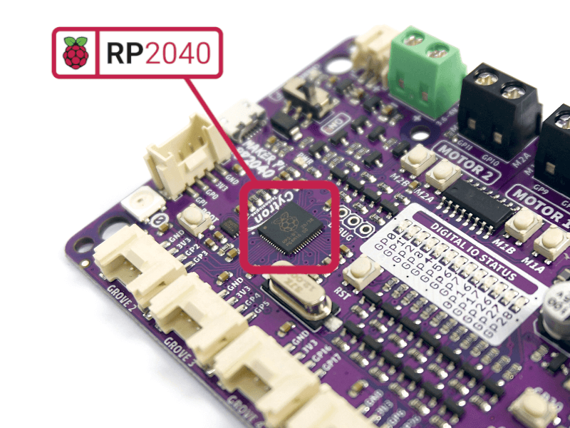 Maker Pi Rp2040 Simplifying Robotics With Raspberry Pi® Rp2040 6943