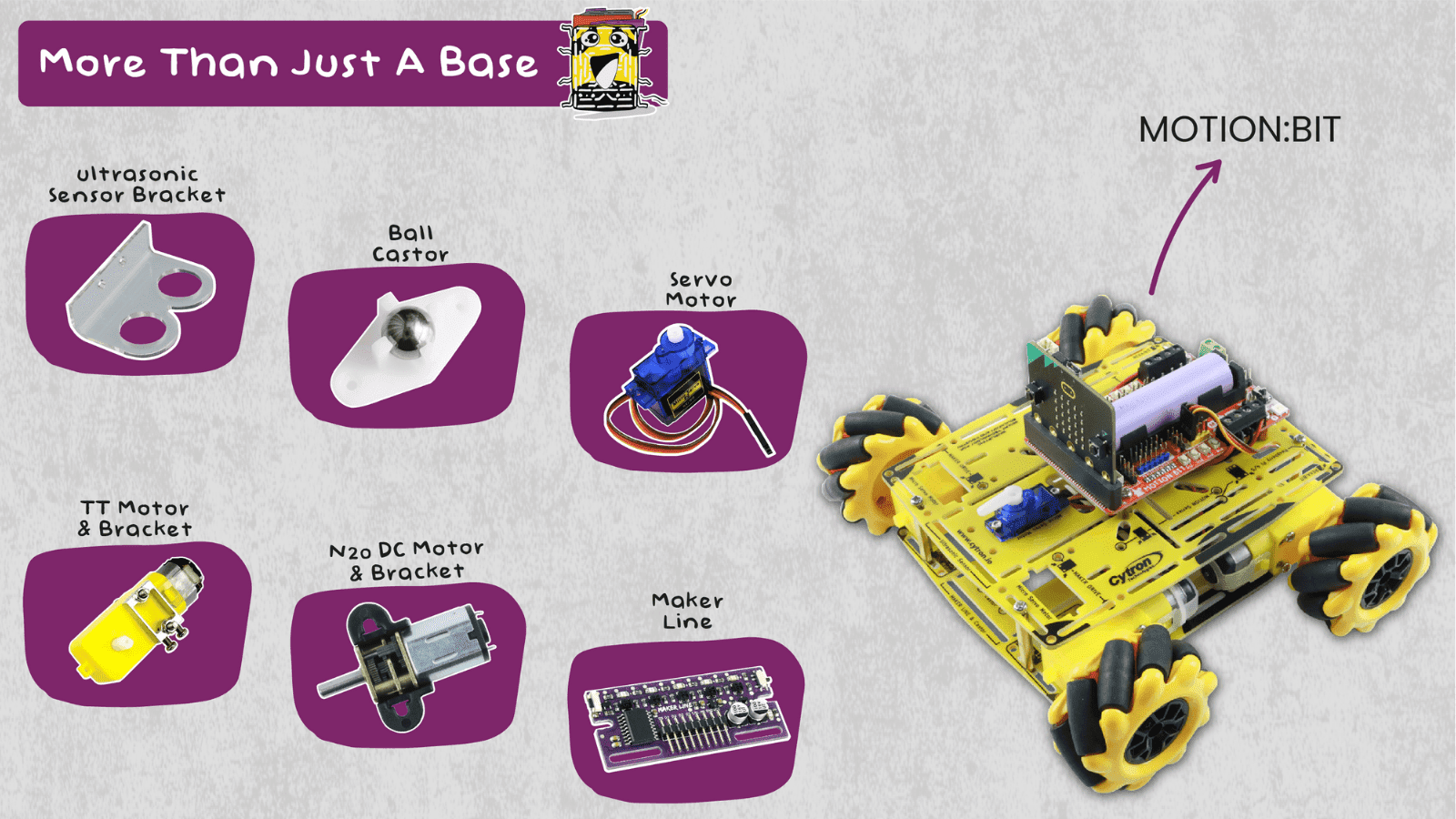Robo Base Kit for 2WD Robot