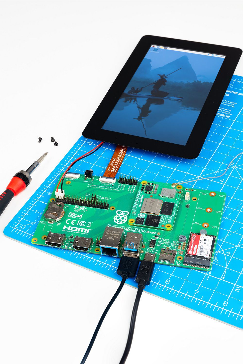 Raspberry Pi Compute Module 5 IO Board and Bundles