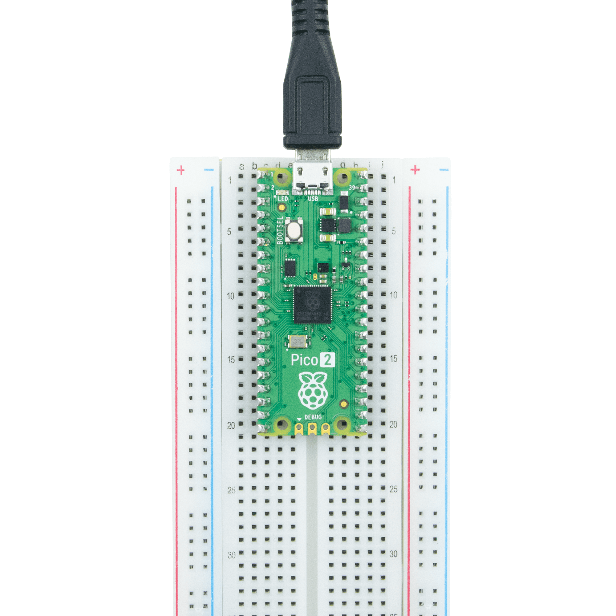 Raspberry Pi Pico 2 Microcontroller Board