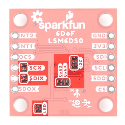 Sparkfun 6 Degrees Of Freedom Breakout - Lsm6dso (qwiic)