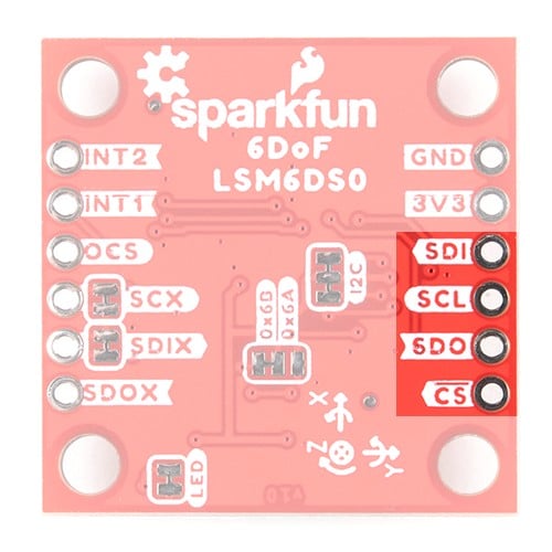 SparkFun 6 Degrees of Freedom Breakout - LSM6DSO (Qwiic)