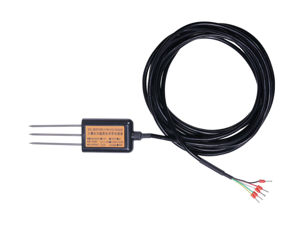 Industrial Soil Moisture, Temperature & EC Sensor