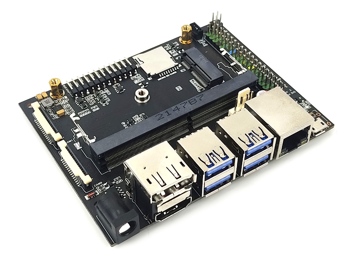 Nvidia Jetson Nano B01 SOM and Carrier Board