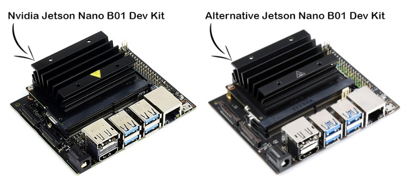 Alternative NVidia Jetson NANO 4GB B01 Dev Kit with Official Module