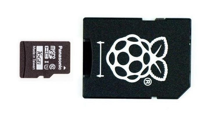 Micro SD Card with NOOBS for RPI