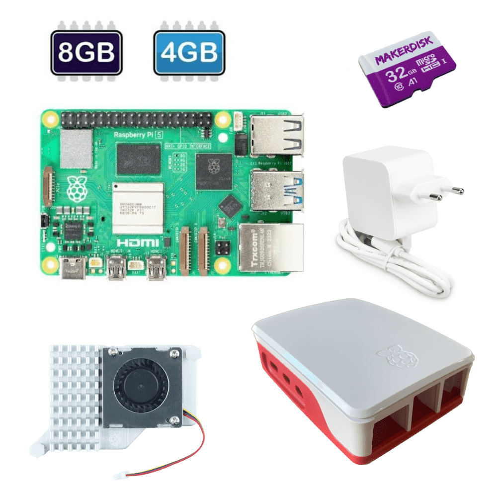 Official raspberry pi 5 single board computer
