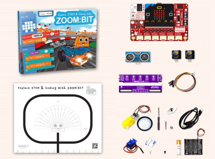 ZOOM:BIT with AI Kit (micro:bit included)