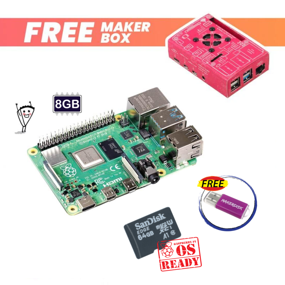 Raspberry Pi 4 Model B - 8GB