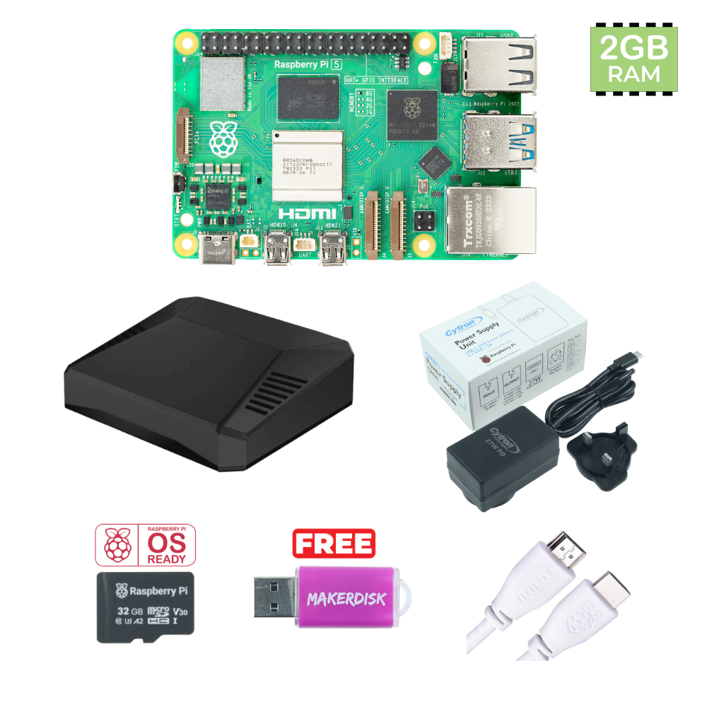 Raspberry Pi 5 Computer with 8GB RAM