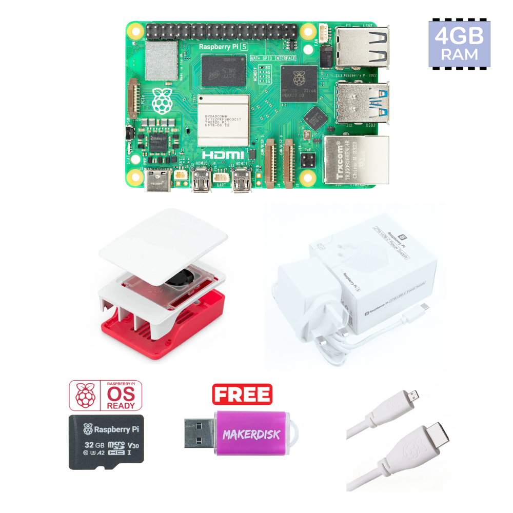 Raspberry Pi 5 Computer with 8GB RAM
