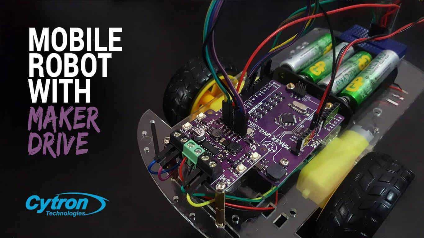 Bluetooth Mobile Robot wih Maker Drive