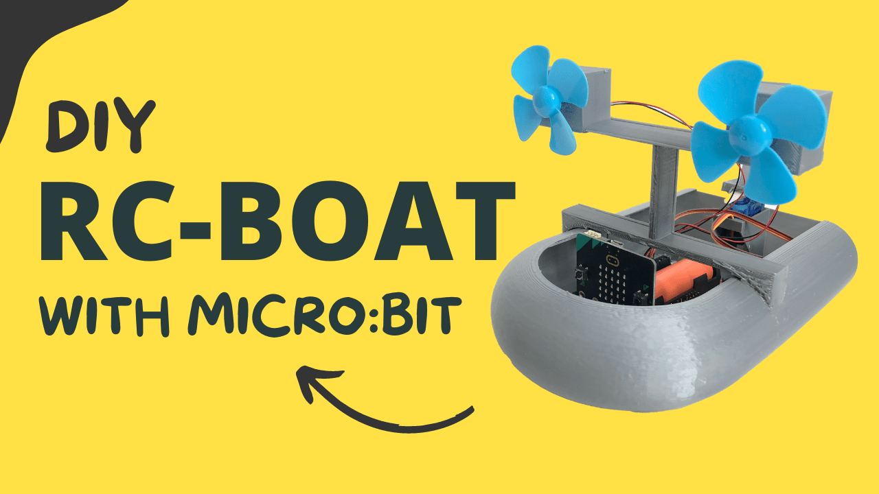 Build an RC Boat Using micro:bit