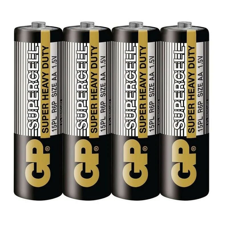 GP 4 x AA Supercell Battery