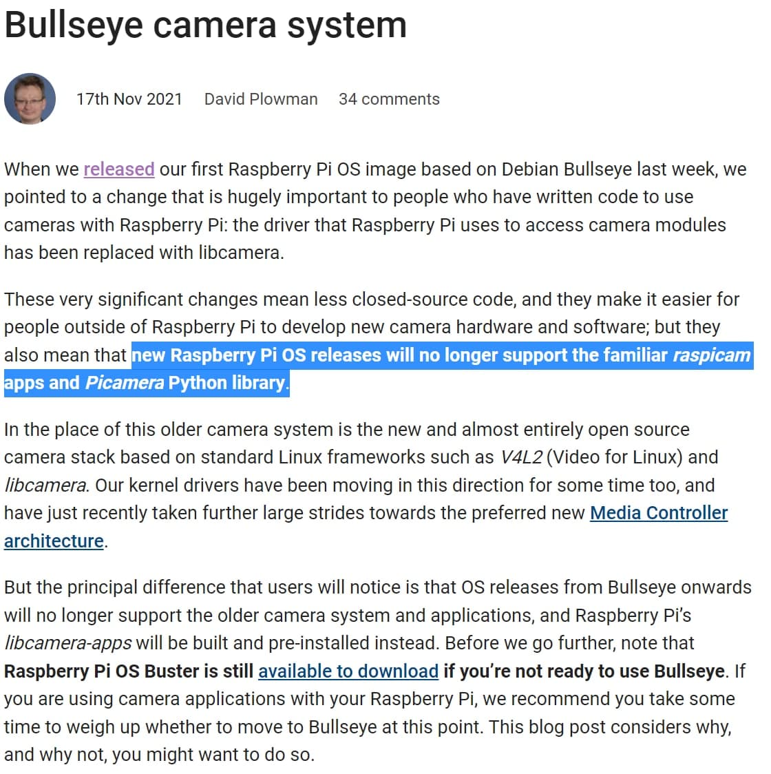 bullseye camerasystem 17nov21
