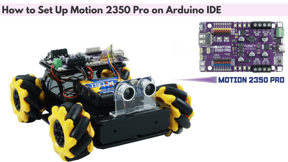 Control Your Motion 2350 Pro Robot Kit with USB Joystick, Mouse, and ...