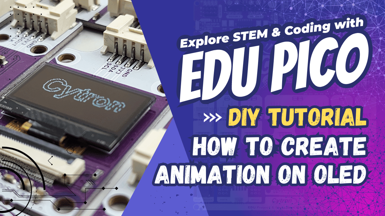Creating Animation on OLED Display with EDU PICO