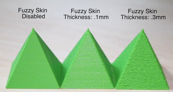 Curas Fuzzy Skin Feature Add Texture To Your 3d Prints