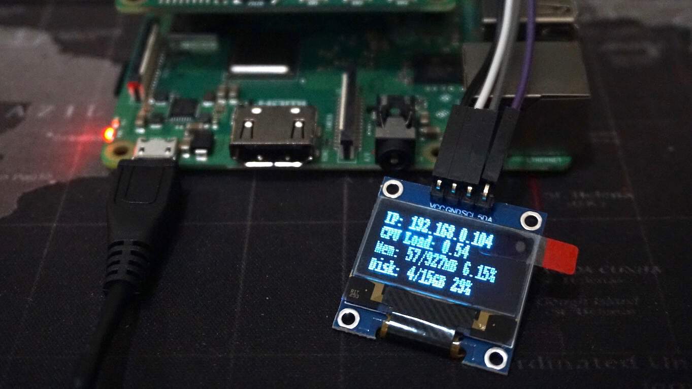 How to Display on I2C OLED Using Raspberry Pi