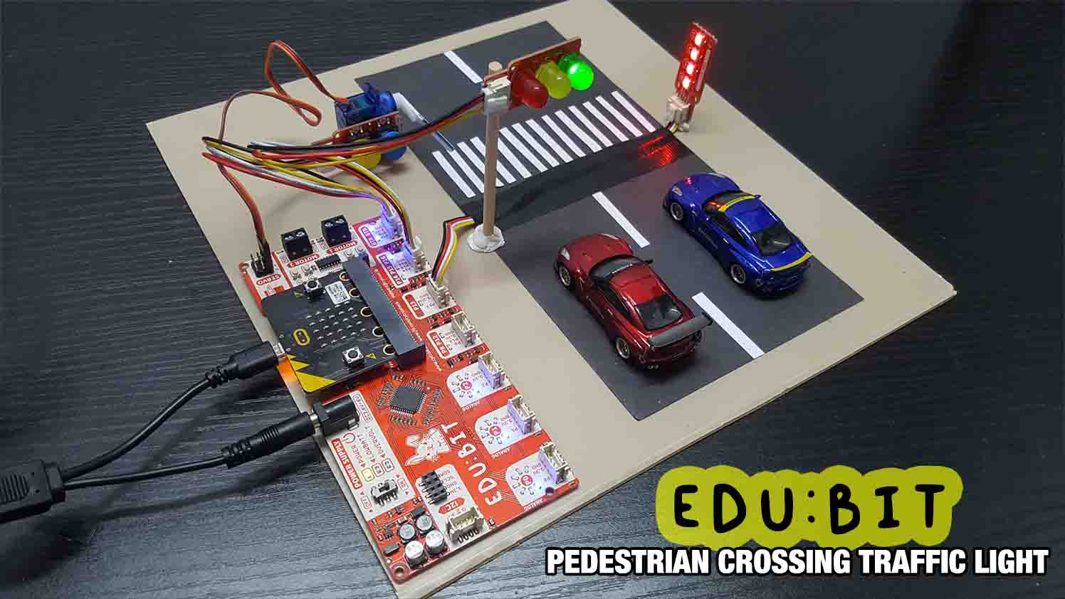 EDU:BIT Pedestrian Crossing Traffic Lights