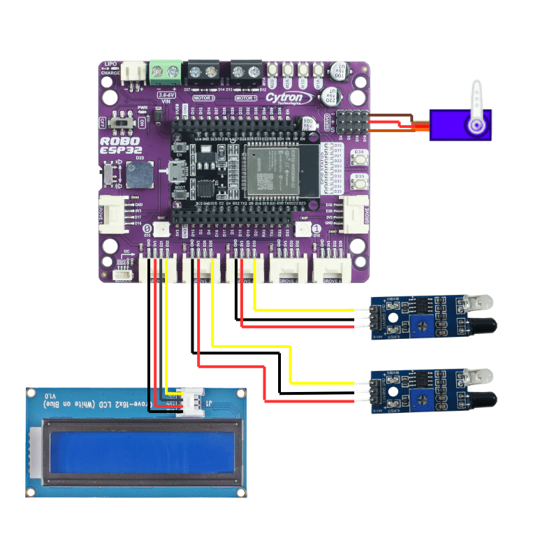ESP32 SMART PARKING SYSTEM