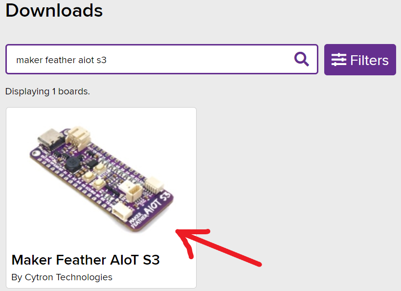 Getting Started with Maker Feather AIoT S3 using CircuitPython