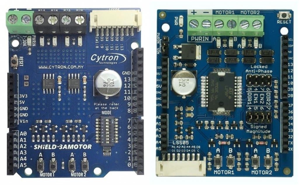 Getting Started with 3A Motor Driver Shield and Arduino Uno