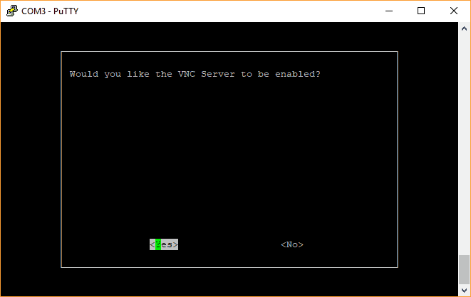 Enable VNC