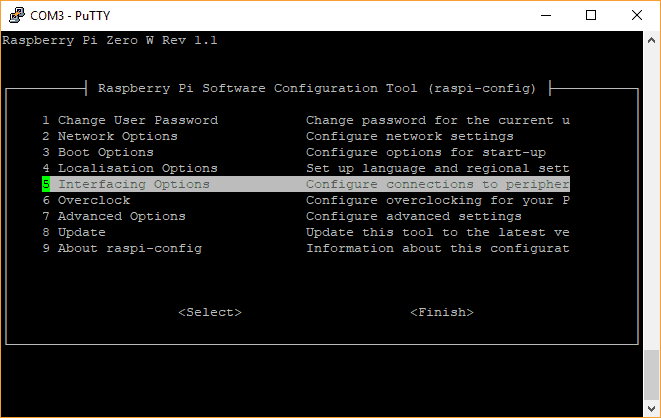 Interfacing Options