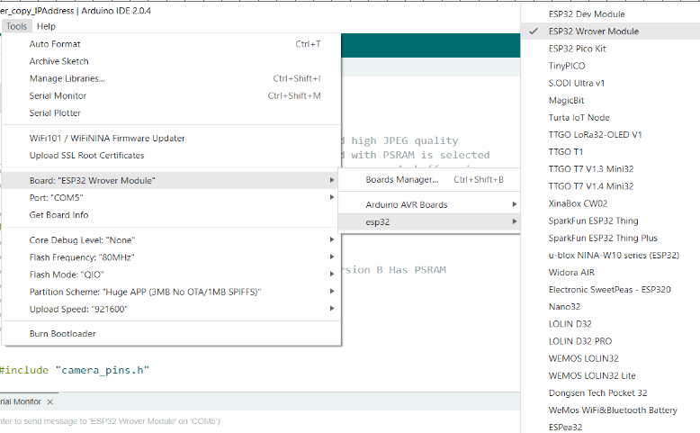 Getting Started with ESP32-CAM