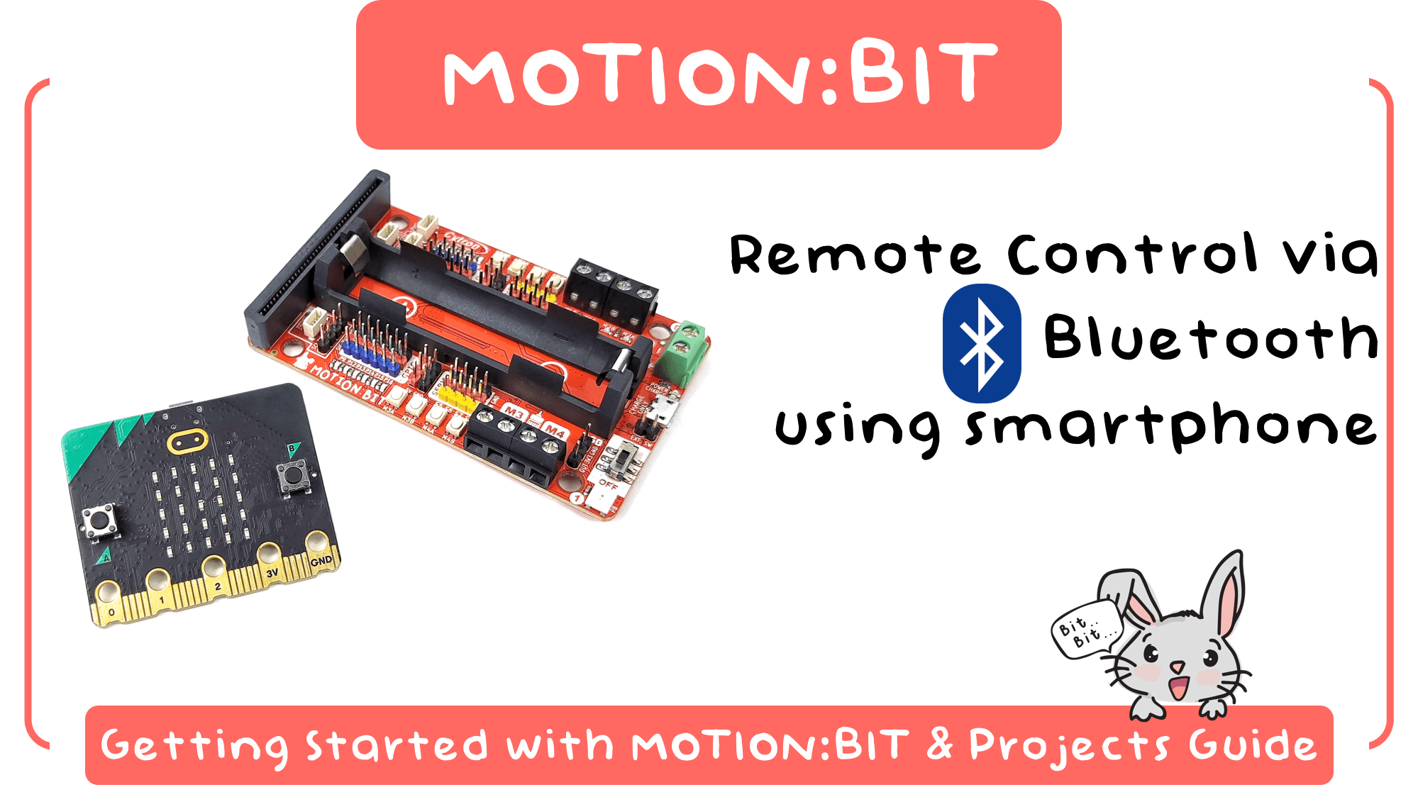 Remote Control via Bluetooth using Smartphone