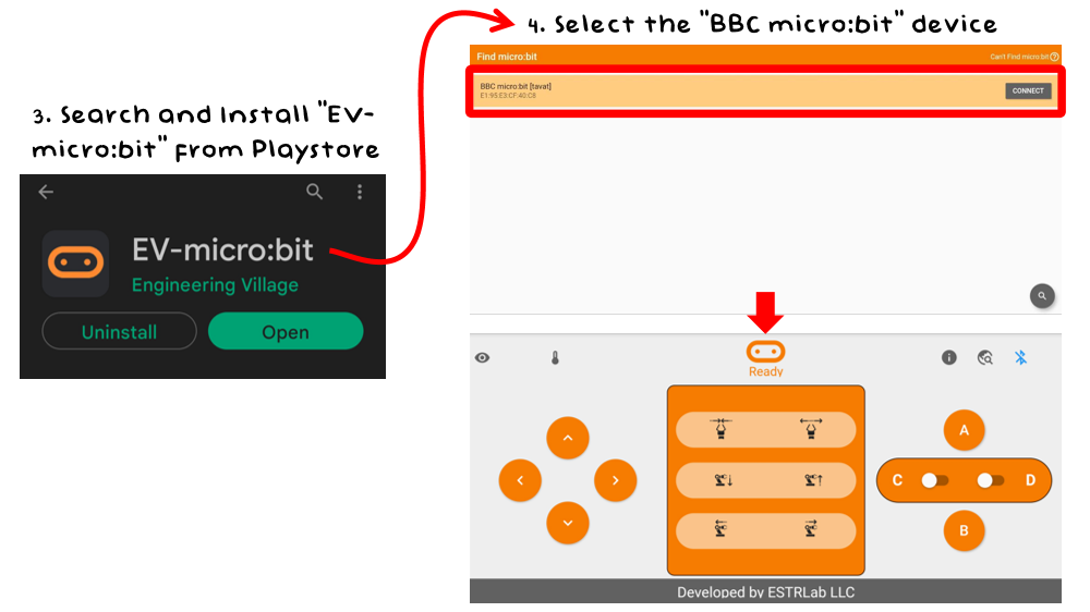 Program your micro:bit board from a smartphone!