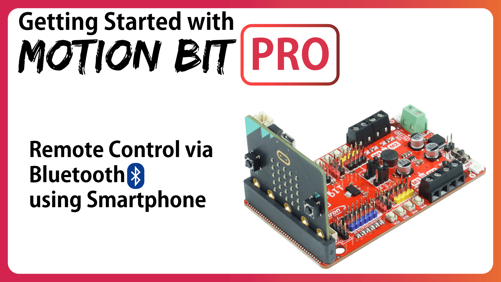 Remote Control via Bluetooth using Smartphone